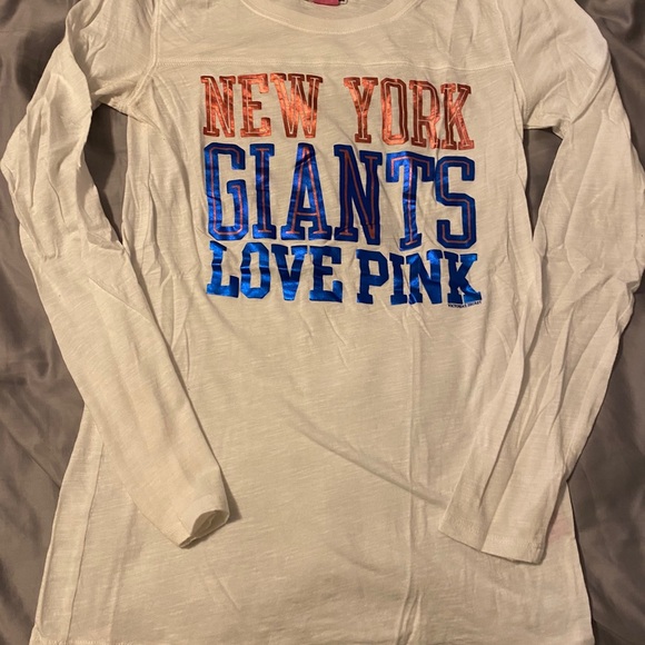 PINK Victoria's Secret Tops - Vintage Victoria’s Secret NY Giants NFL t shirt